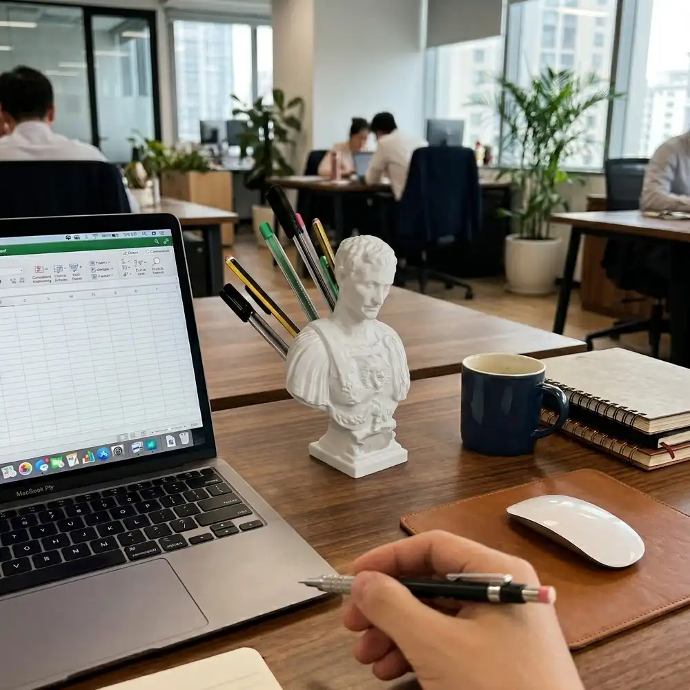 凱薩大帝辦公室紓壓筆架